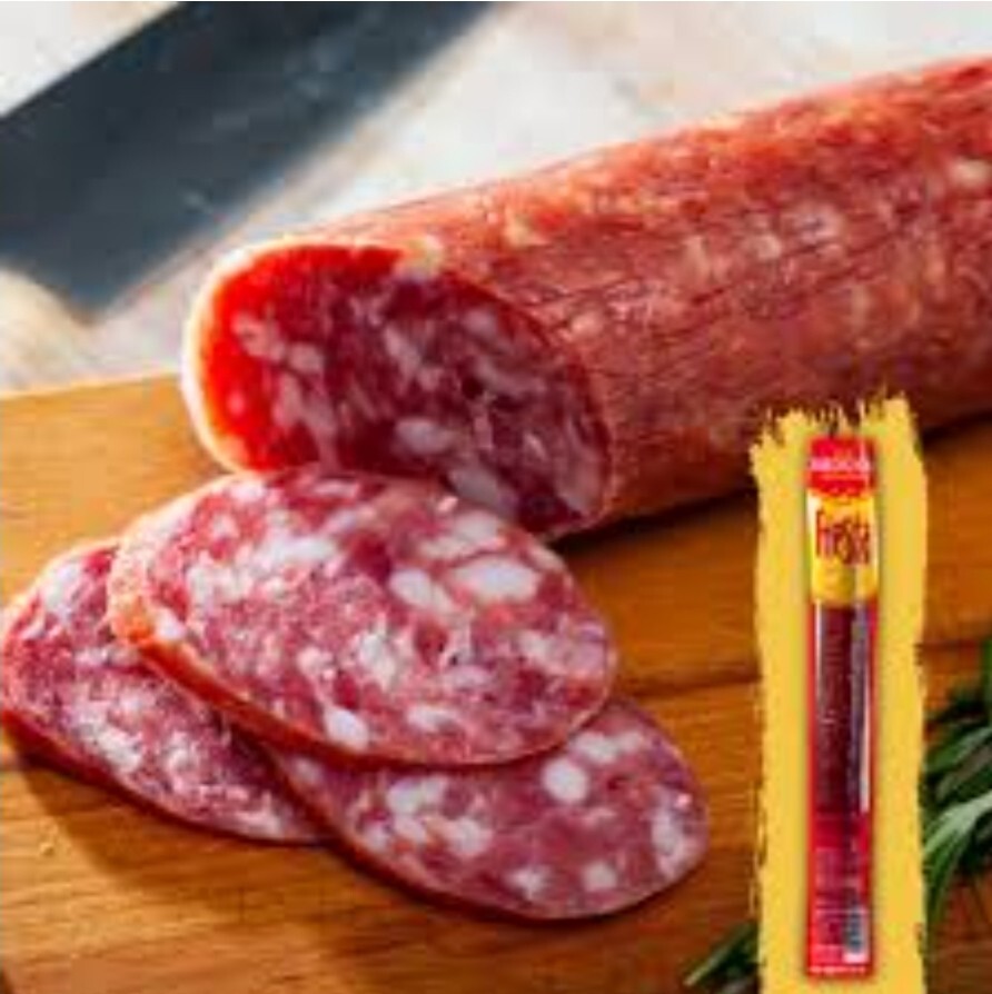 (2 PACKS 7oz.ea) FIESTA SMOKED SALCHICHON COOKED READY TO EAT SALCHICHON