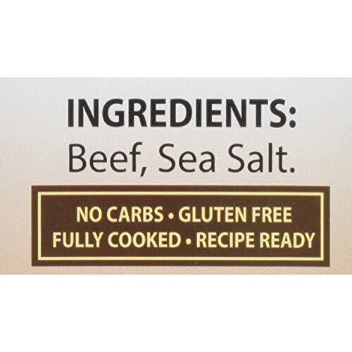 2 Can- Keystone Meats All Natural Ground Beef Fully Cooked 28oz No Preservatives