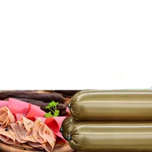 5 Meters Food Grade Yellow Plastic Sausage Casings Sausage Width 48-50mm Shell