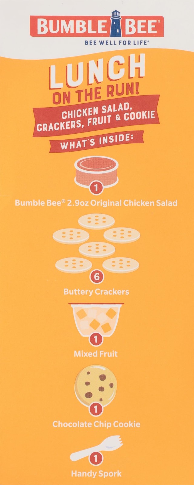 Bumble Bee Lunch On The Run Chicken Salad with Crackers Kit 8.2 oz Ready to Eat