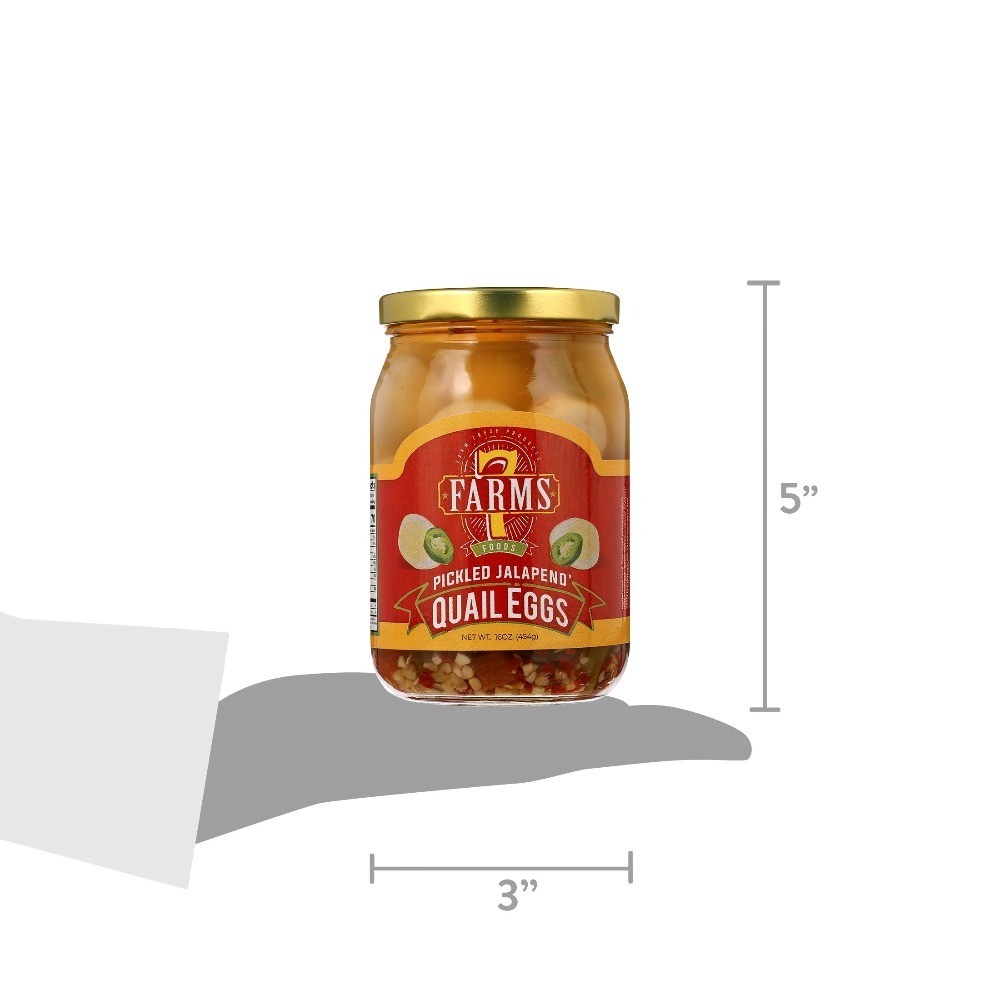 Pickled Jalape?o Quail Eggs in Brine Spicy Gourmet Food Snack