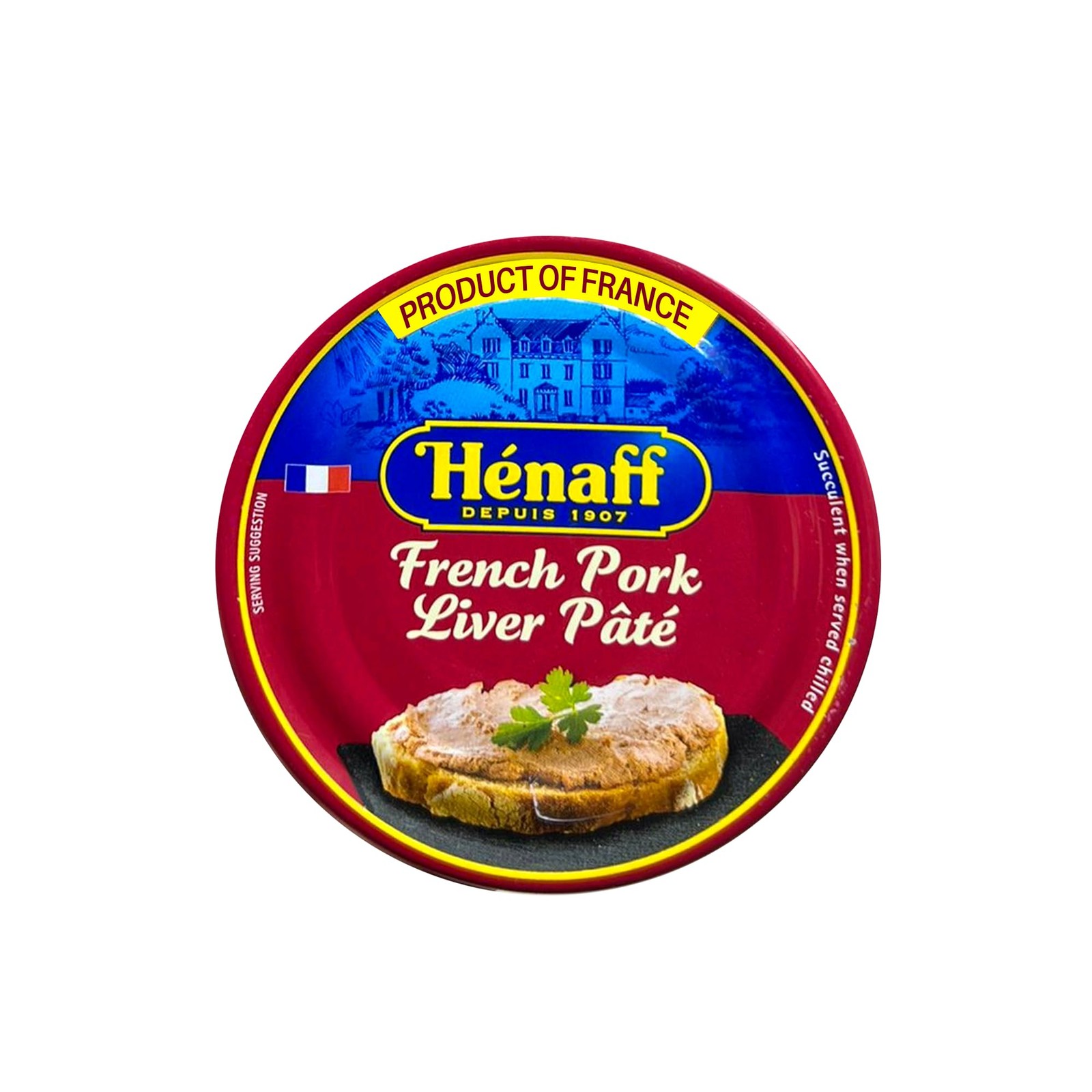 Henaff French Pork Liver Pate | de Foie, 4.5 oz 4.59 Ounce (Pack of 1)