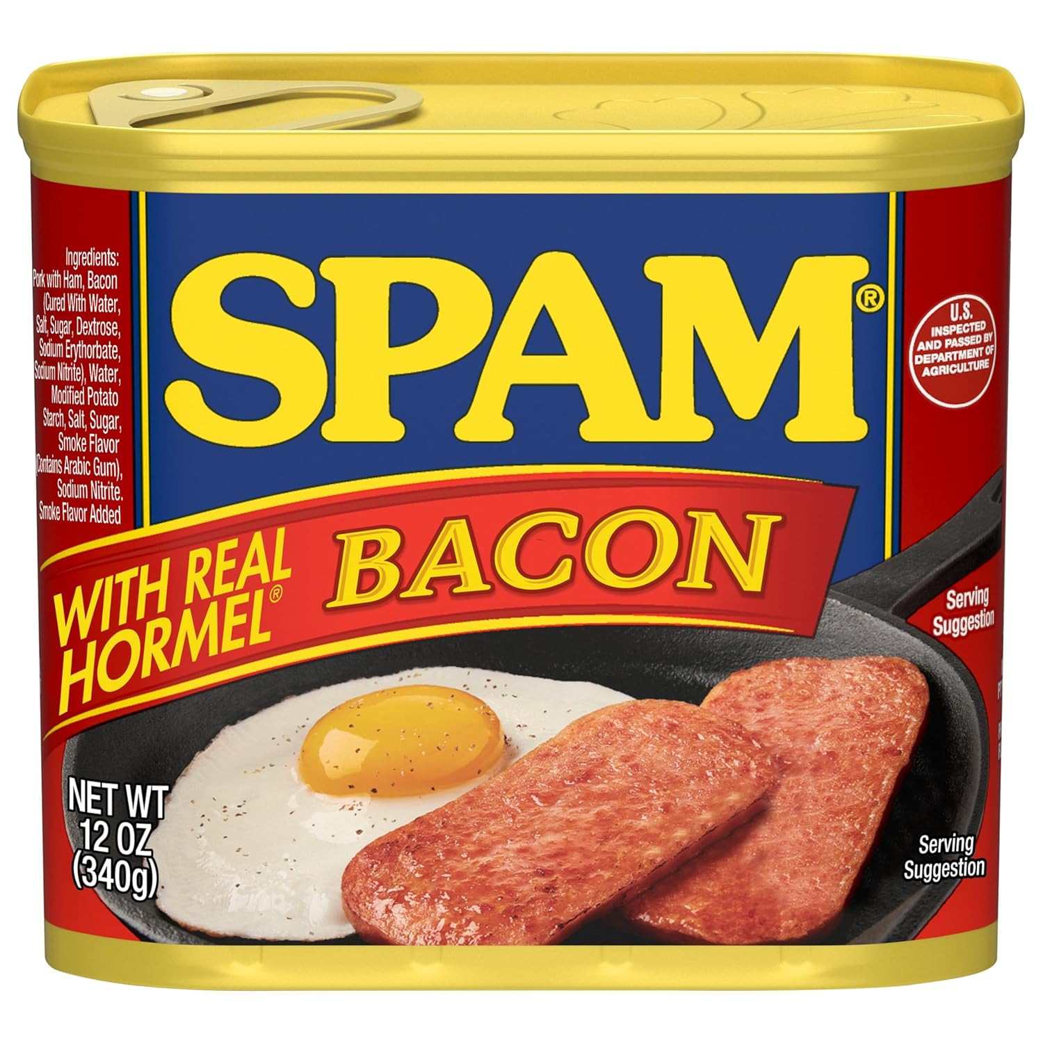 with Real HORMEL Bacon, 7 G Protein, 12 Oz (Pack of 12)