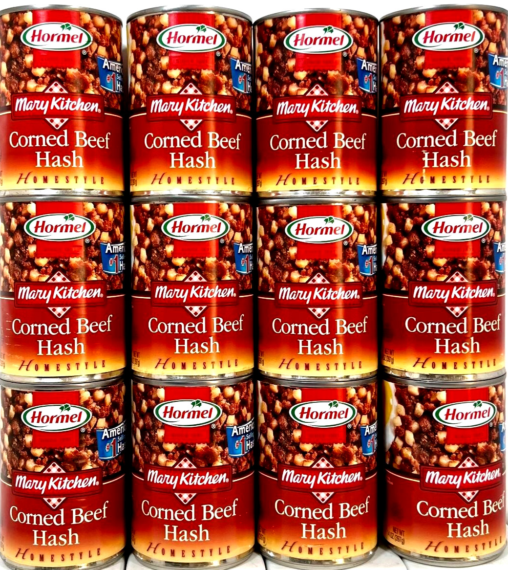Hormel Mary Kitchen Corned Beef Hash 14 oz ( Pack of 12 )~04/2028