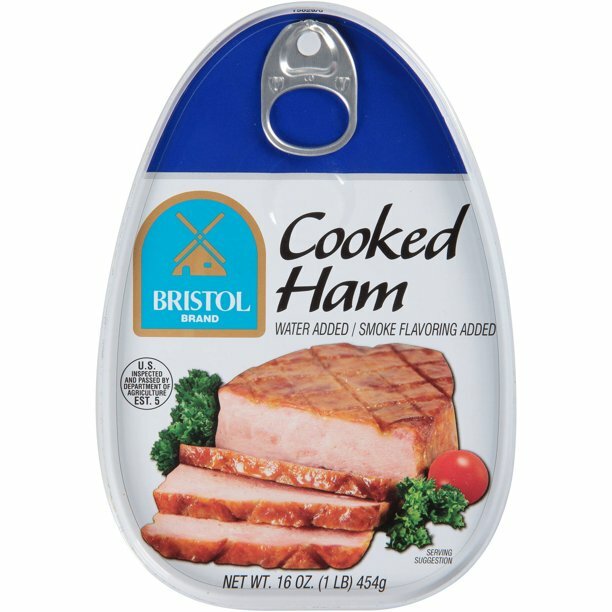 3 cans of Bristol Fully Cooked Canned Ham. 16 oz.Each – Fresh & Delicious