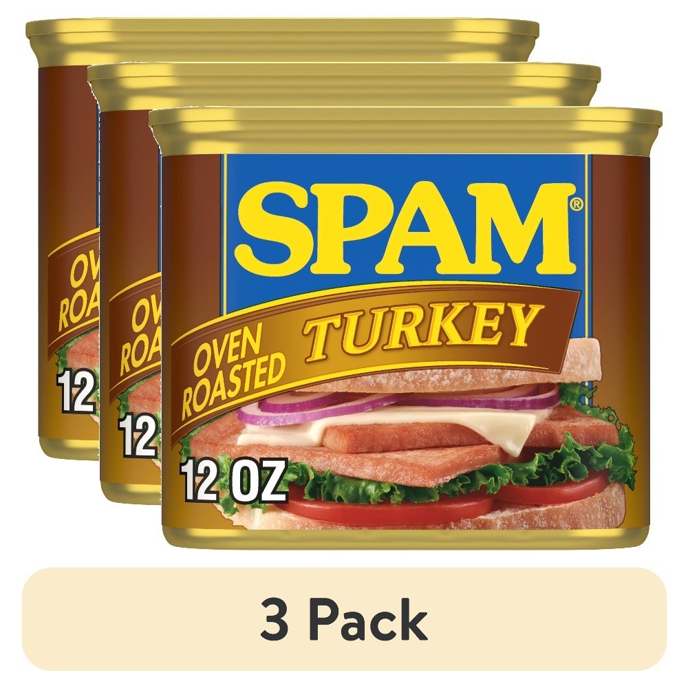 (3 pack) Oven Roasted Turkey, 12 oz Can
