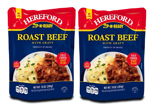 Hereford Fully Cooked Roast Beef with Gravy 2 Pack