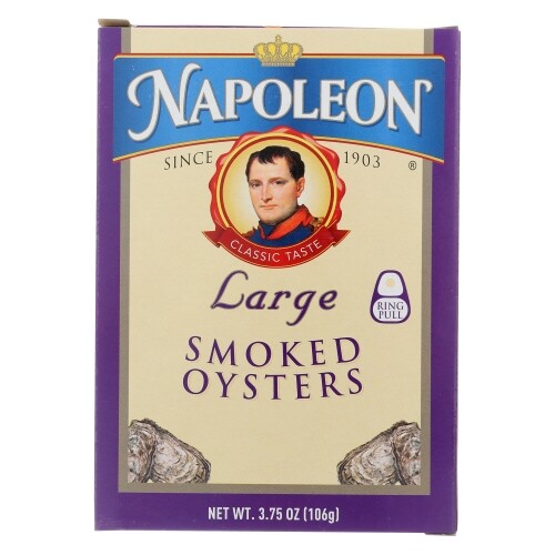 Smoked Oysters 3.75 Oz(Case Of 25) By Napoleon Co