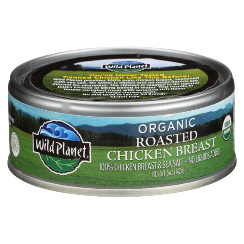 Organic Roasted Chicken Breast 5 Oz(Case Of 12)