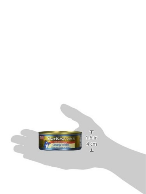 Chunk White Albacore Tuna in Water – Low Sodium, 14g Protein, Pack of 5 Cans
