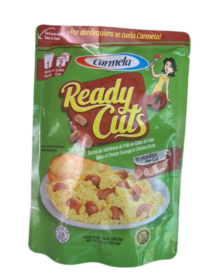 Carmela Ready Cuts Chicken Sausage in Chicken Broth, 2 x 10 oz Pouches