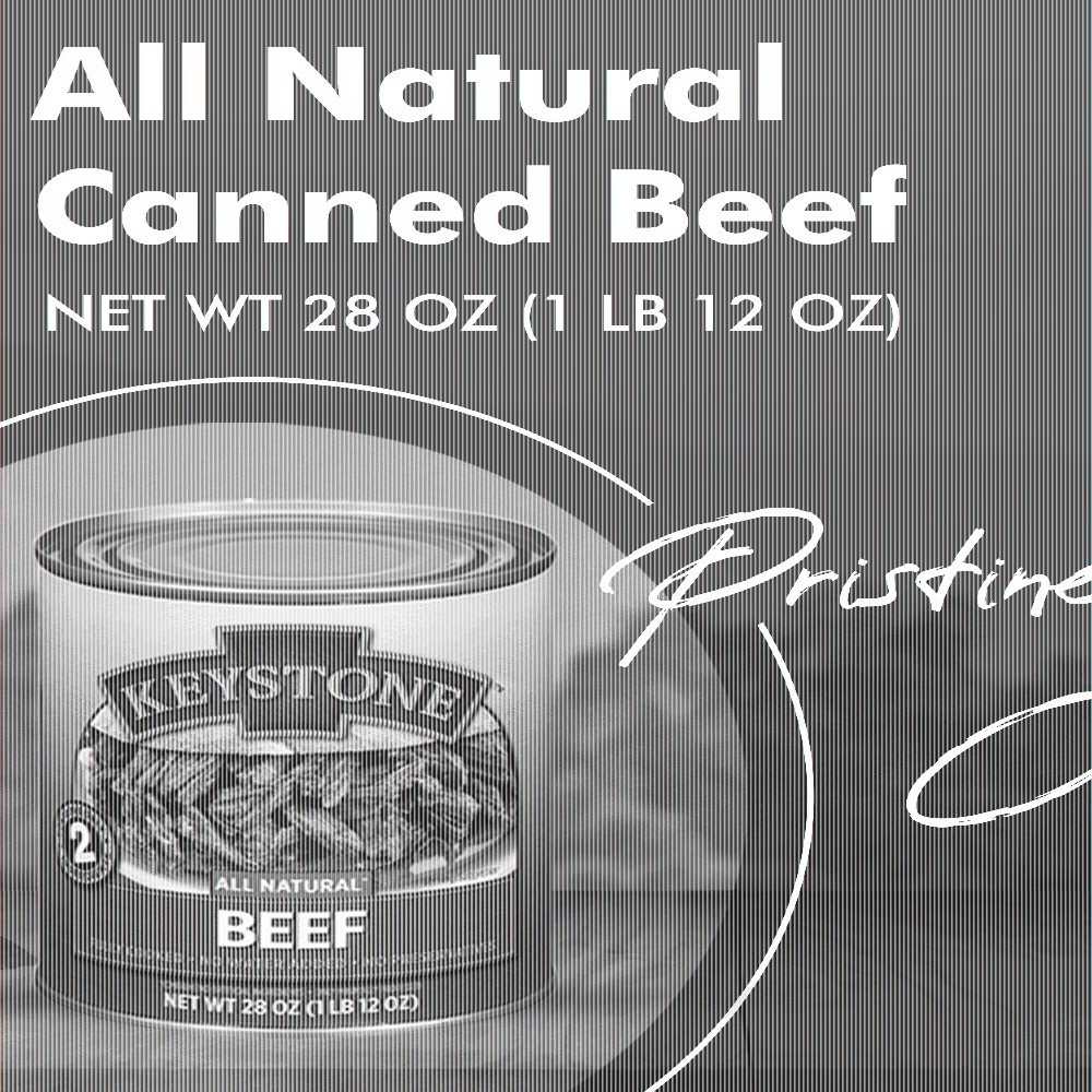 Keystone All Natural Beef, 28 oz Can