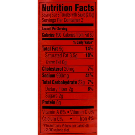 HORMEL Beef Tamales in Chili Sauce, Canned Tamales, Shelf-Stable, 15 oz Steel.