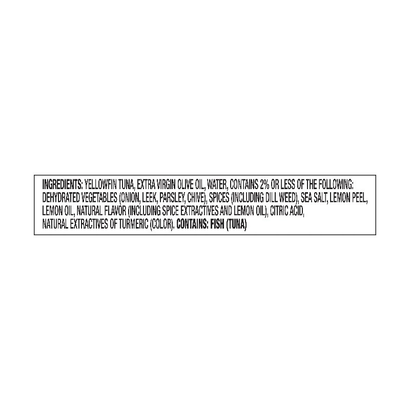 (8 pack) StarKist E.V.O.O. Tuna in Olive Oil, Lemon Dill, 4.5 oz Can, Pkg Varies