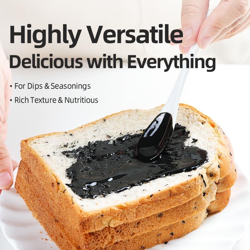 Sesame Creamy Tahini Black Sesame Seeds Paste Organic 7oz 200g PoetrySeptember