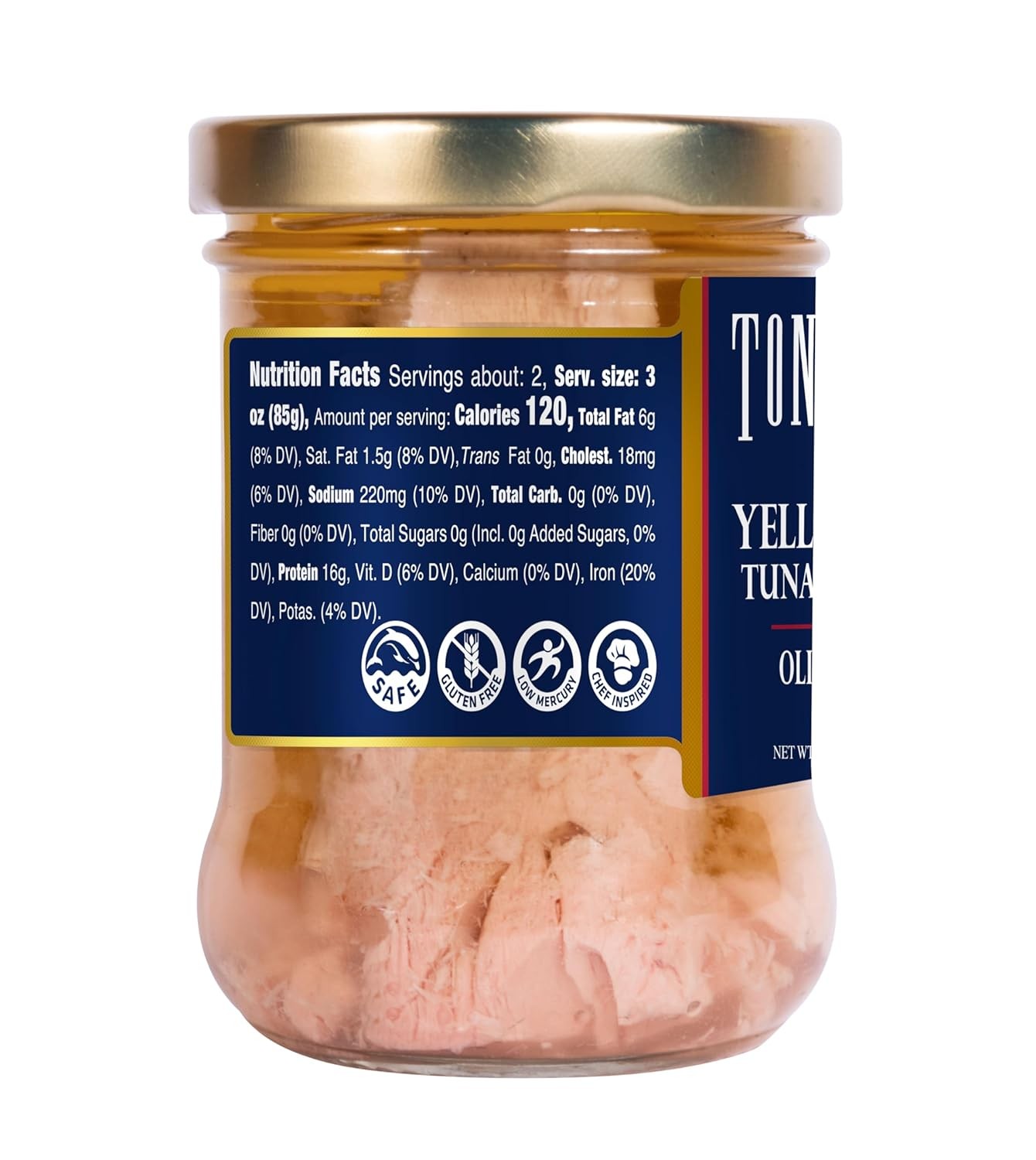Tonnino Tuna Filet,Olive Oil, 6.7 Ounce