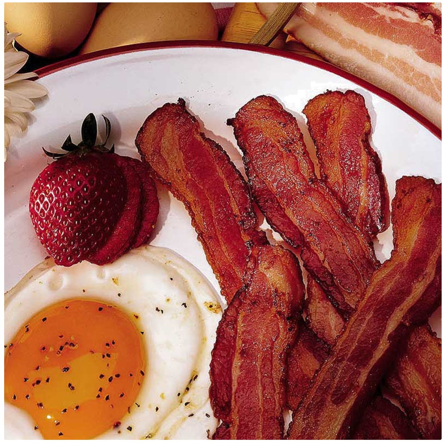 Fully Cooked Bacon, 80 Slices, 10+ Shelf Life