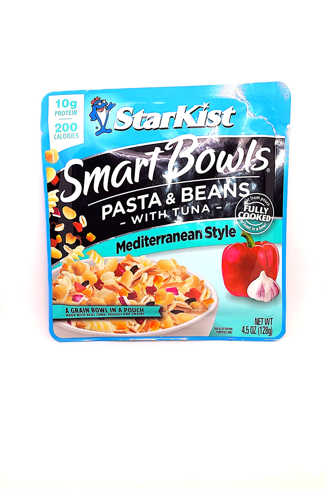 StarKist Smart Bowls Tuna, Pasta & Beans Mediterranean Style – 4.5 oz Pouch