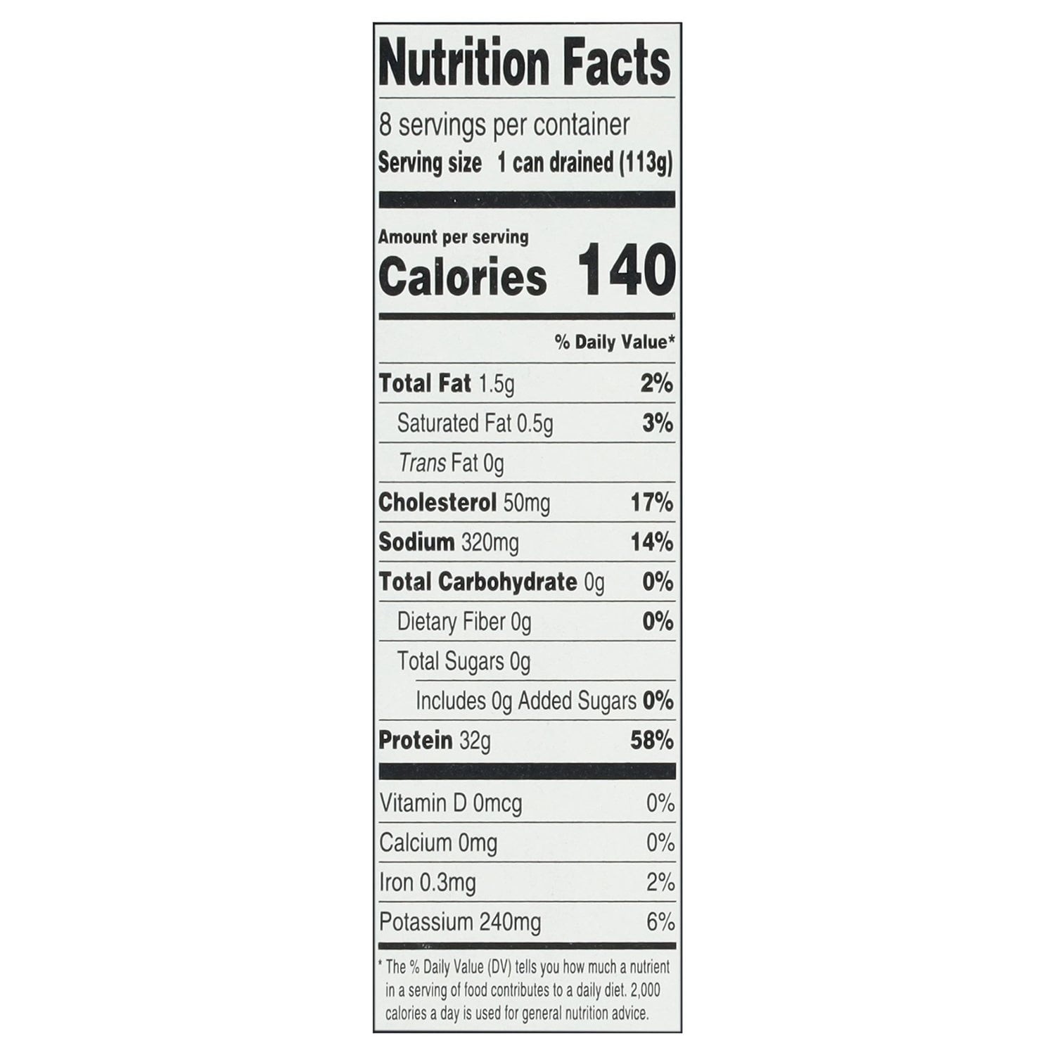 Member’s Mark Solid White Albacore Tuna (5 oz., 8 pk.)