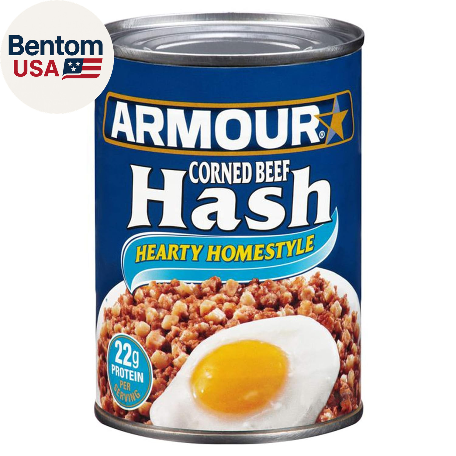 Star Corned Beef Hash, Hearty Homestyle, Canned Food, 12 – 14 OZ Cans