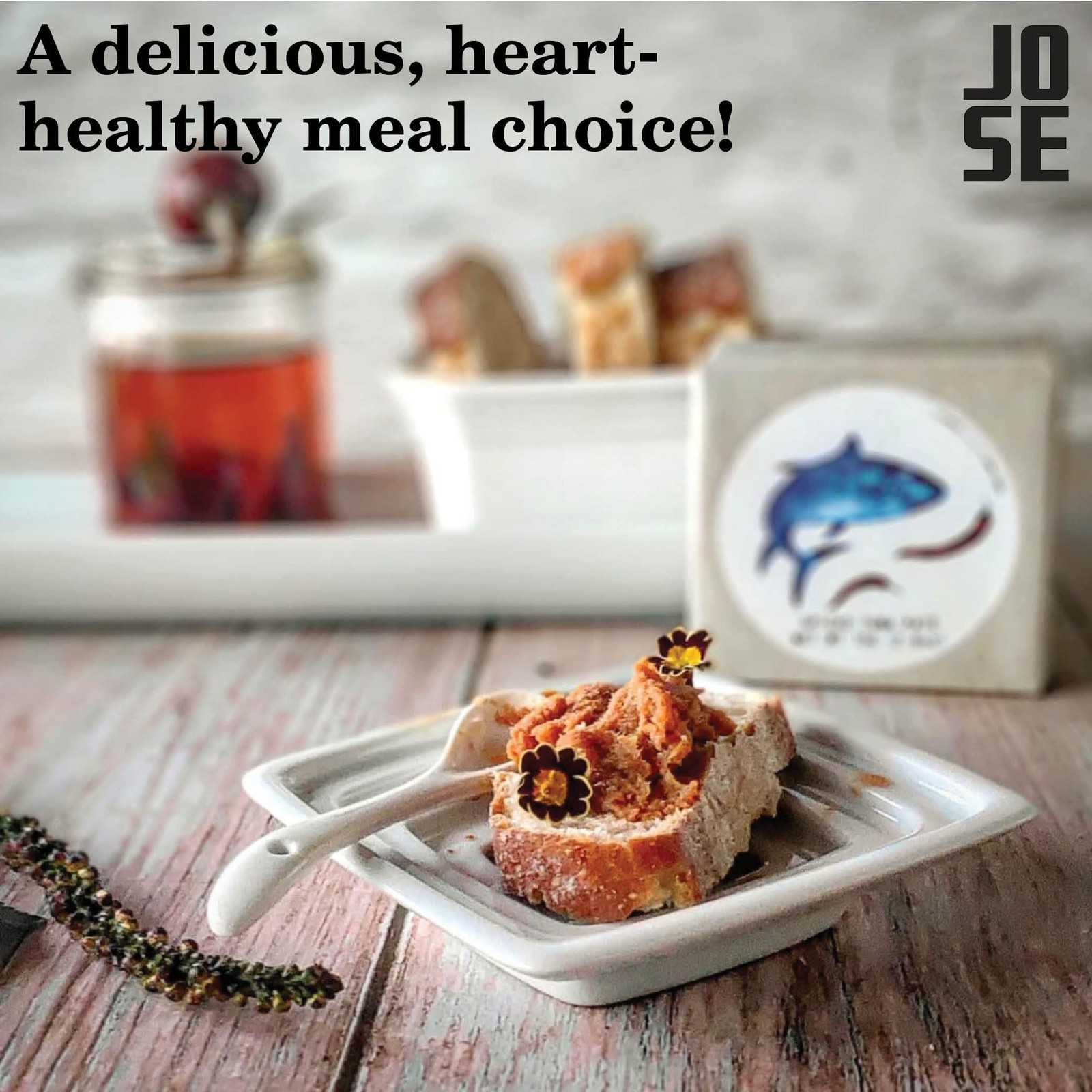 Canned Spiced Tuna Paté Wild Caught Portuguese Tuna, Tinned Fish Paté, 75g Can
