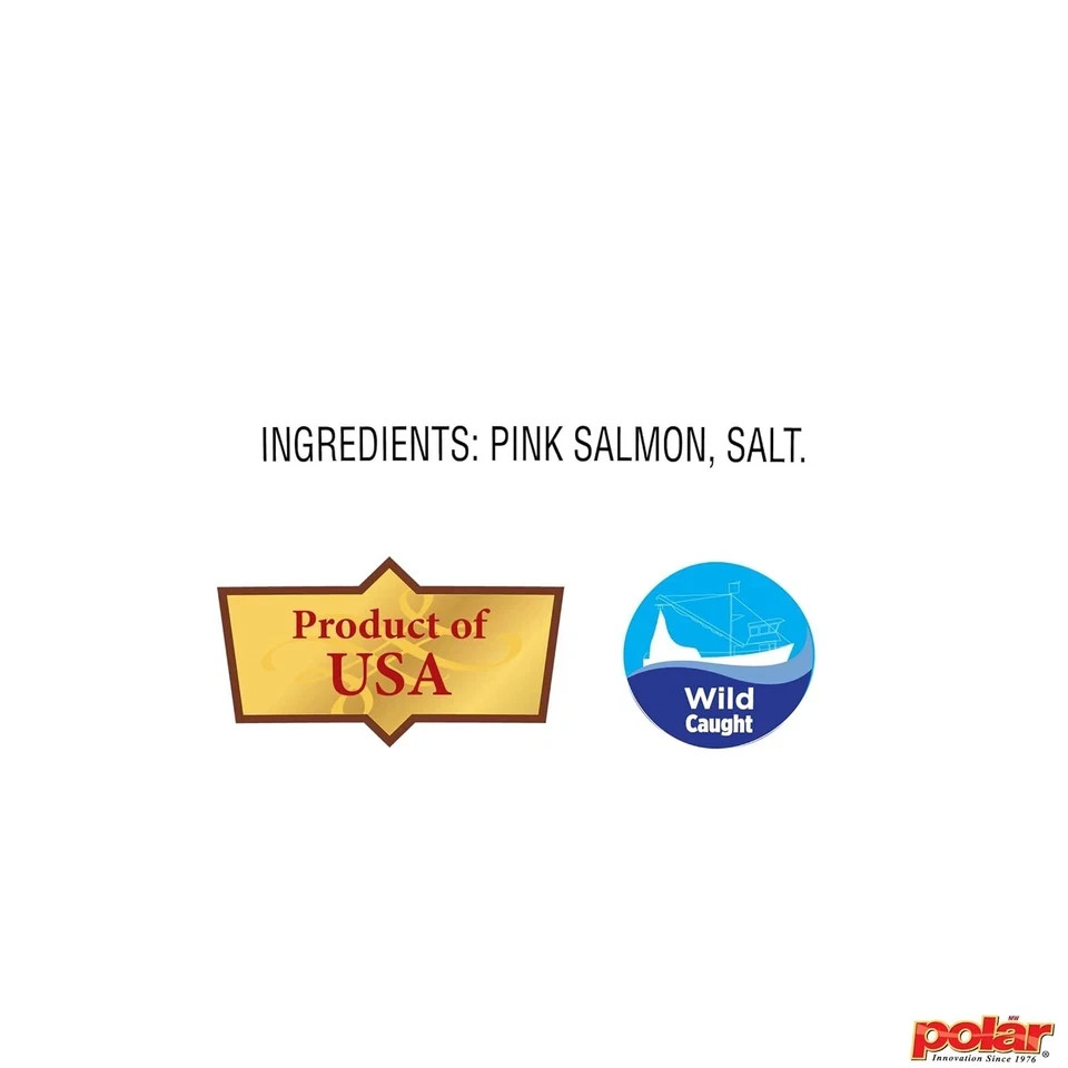 MW Polar Fancy Pink Salmon, 14.75 oz Can (Pack of Ounce 12) Exp 2030