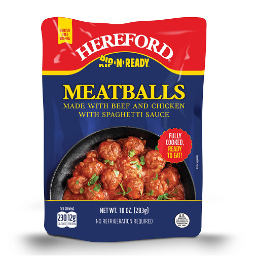Hereford Meatballs with Spaghetti Sauce