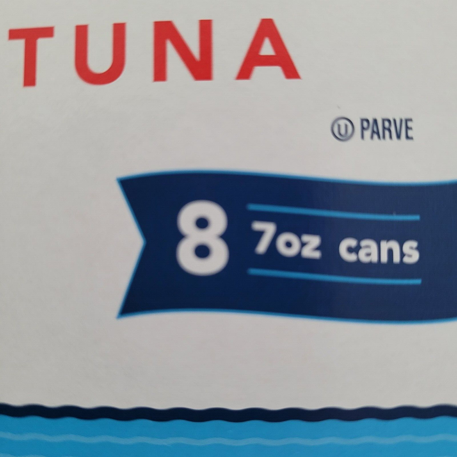 Kirkland Signature Solid White Albacore Tuna Superior 8 Cans 3.5LB In Water Fish