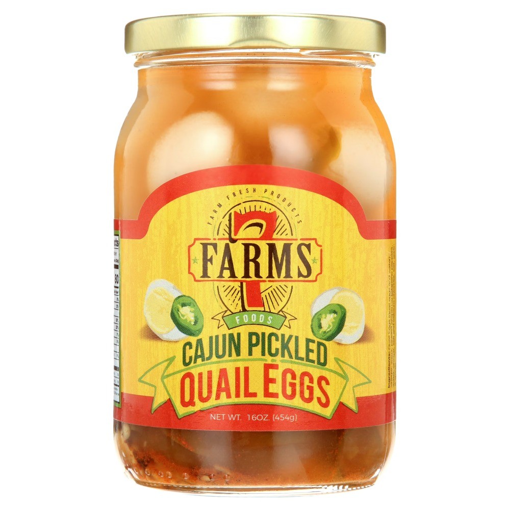 (2 pack) Cajun Pickled Quail Eggs