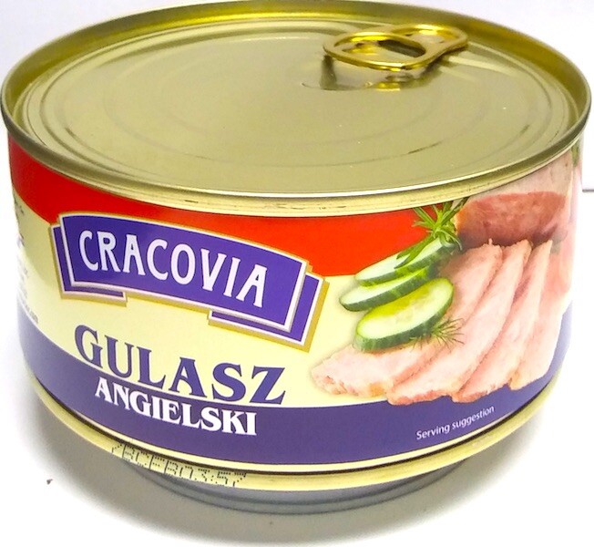 CRACOVIA ENGLISH GOULASH 3×300 G. Gulasz Angielski 3×10.5 Oz