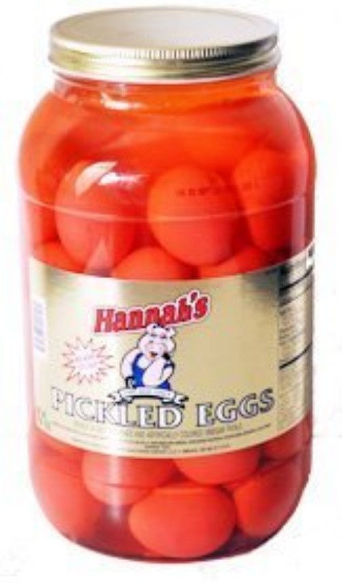 Pickled Eggs 46 Count Gallon Jar Classic Southern Cuisine Whole