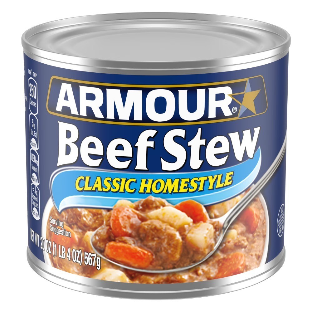 Classic Homestyle Beef Stew 4 Pack 13g Protein Per Serving 20 oz Cans