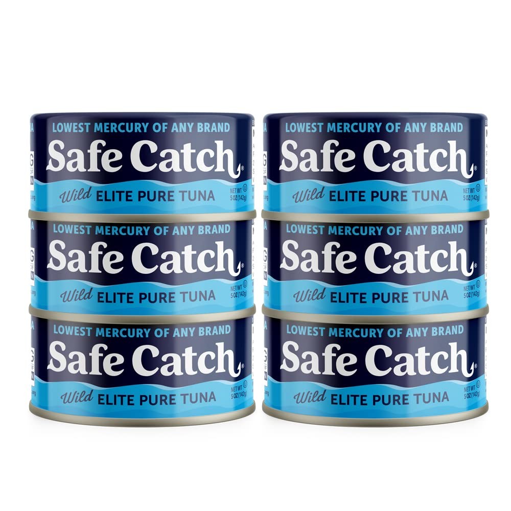 Safe Catch Canned Wild Tuna Fish, Wild Caught, Lowest Mercury, Gluten-Free, K…