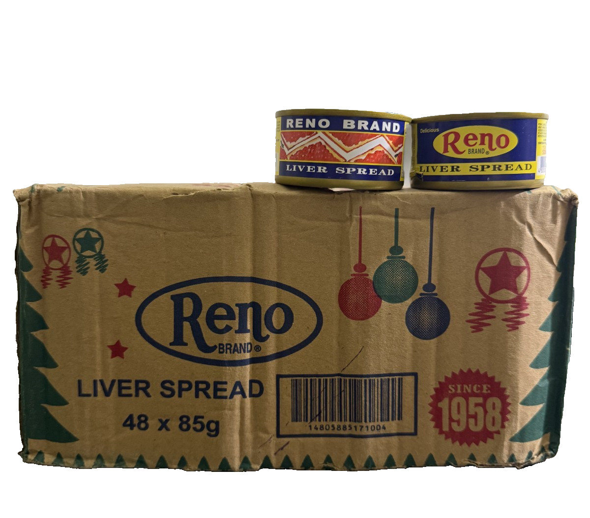 Reno Liver Spread 85 Grams x Pack of 48 (1 case) PHILIPPINES New Stocks FREESHIP