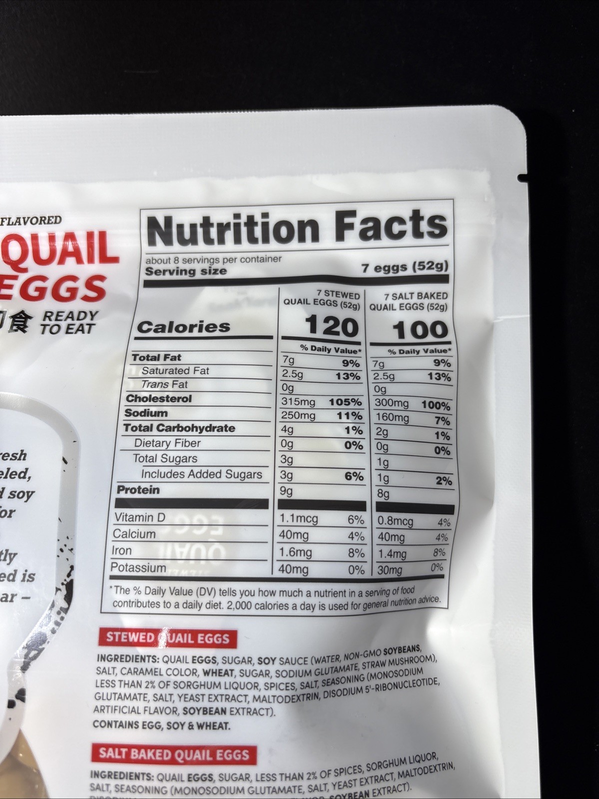 The Snack Yard Flavored Quail Eggs – 54 Count
