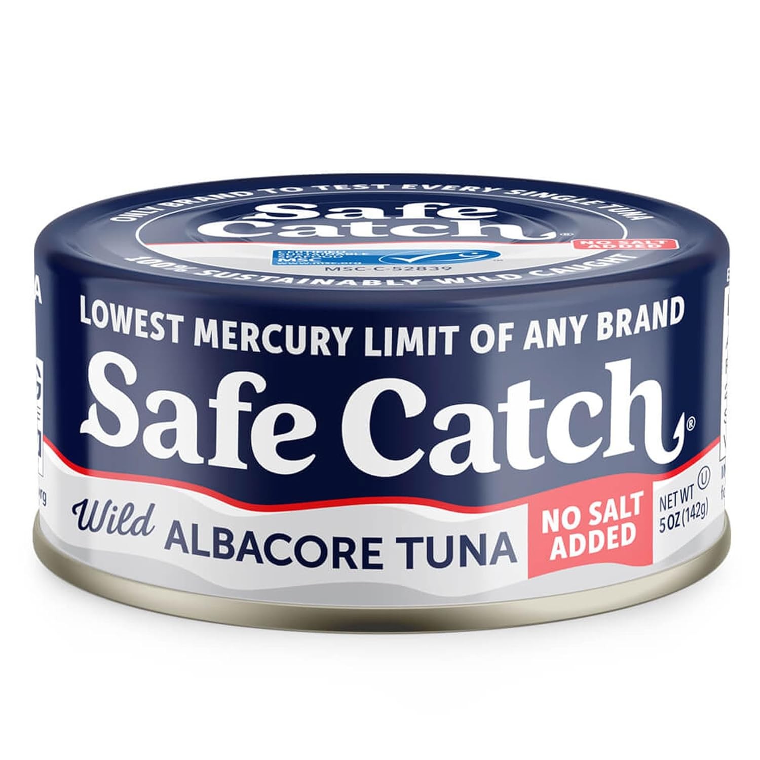 Safe Catch Albacore Tuna No Salt, 5oz 6-Pack