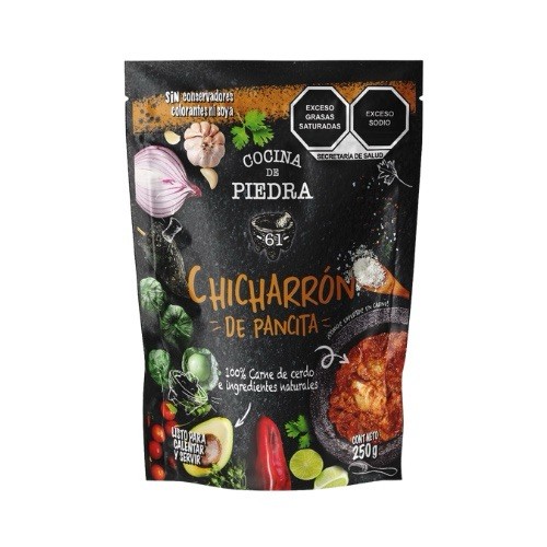 CHICHARRÓN DE PANCITA 🇲🇽 250g – Mexican Pork Belly (1/2 lb)