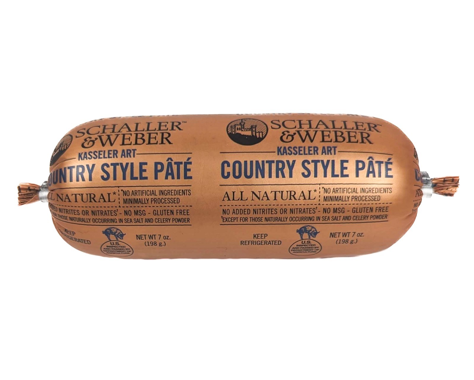 Schaller & Weber Country Style Pate 7oz (Pack of 6)