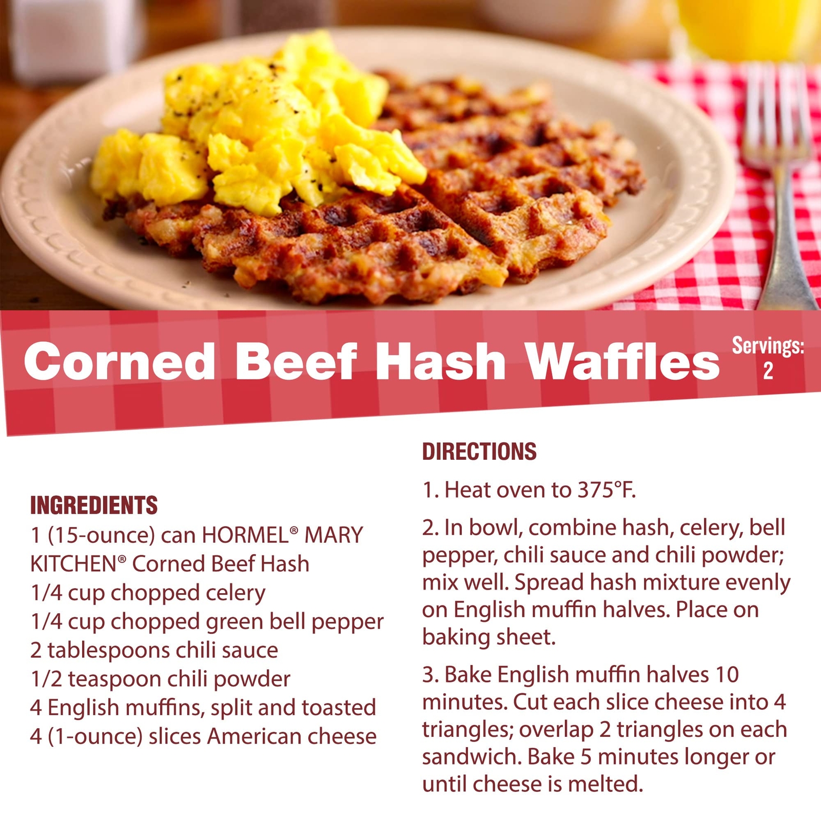 Hormel Mary Kitchen Corned Beef Hash 14 Ounce Pack of 8 17g Protein