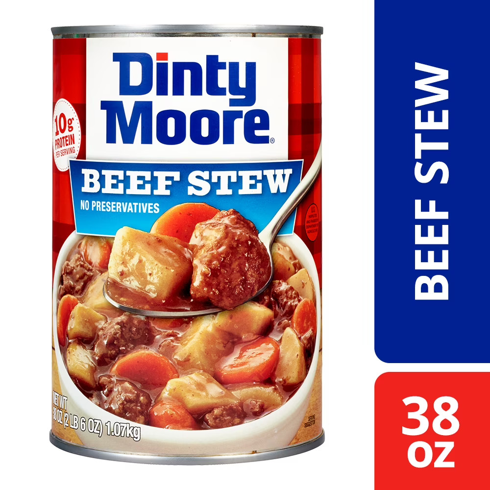 DINTY MOORE Beef Stew Shelf-Stable Steel Can 38 oz