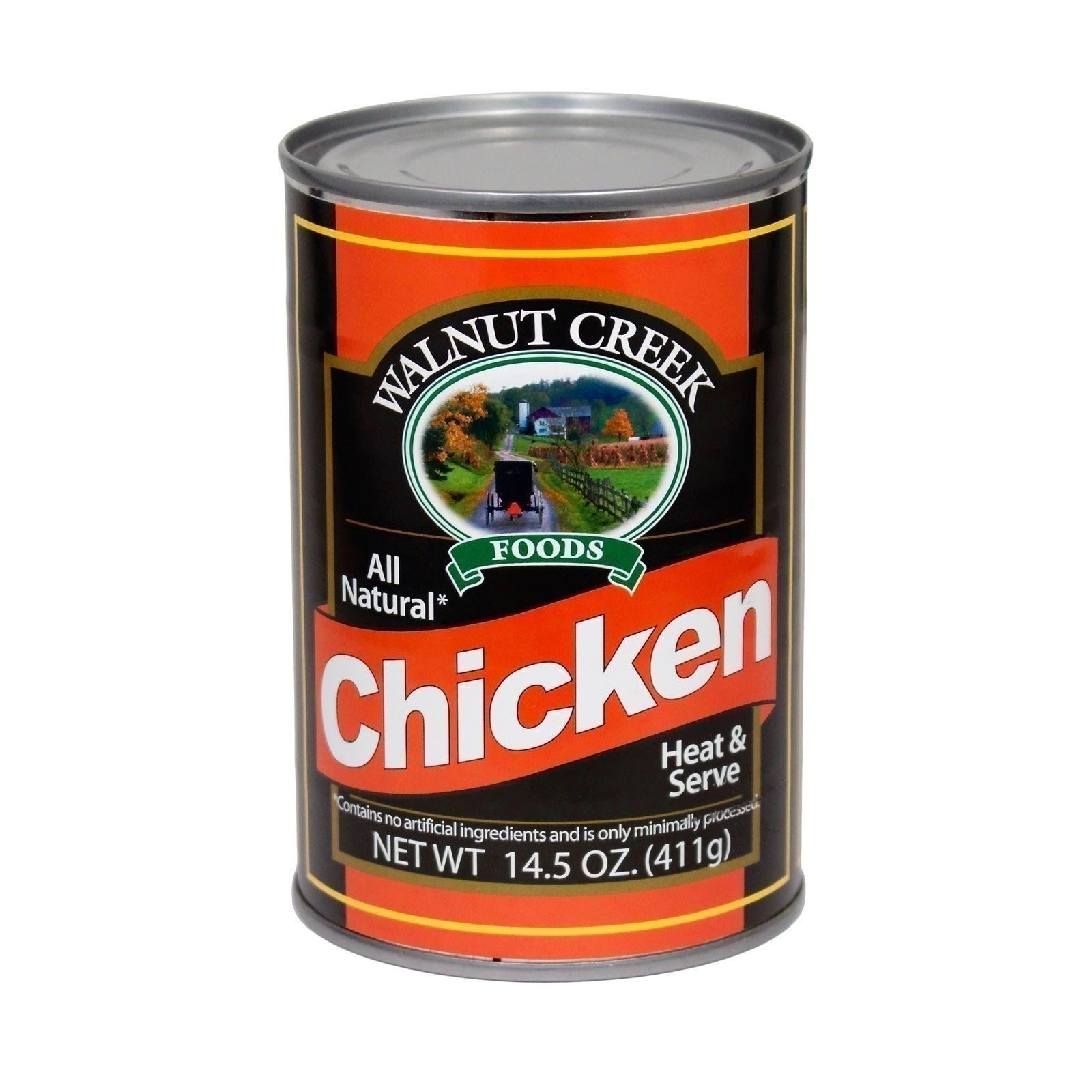 AmishTastes Walnut Creek Canned Boneless Chicken Pieces, All Natural, Heat &…