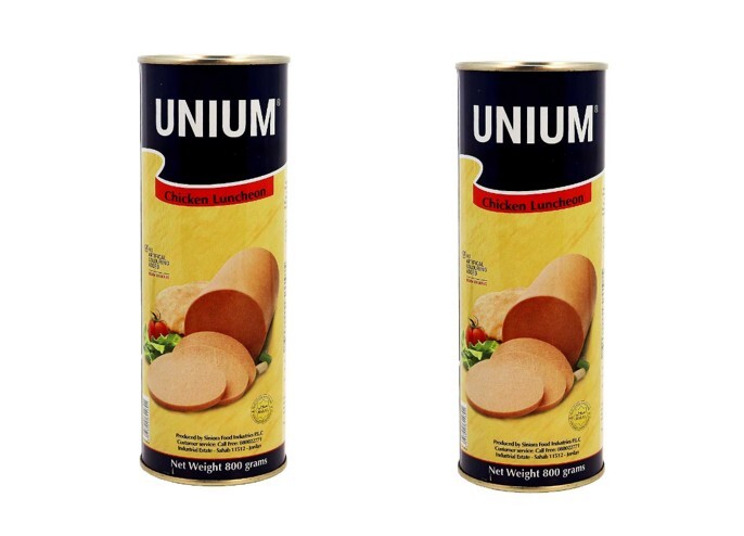 2x Unium Luncheon Chicken halal (800 g)
