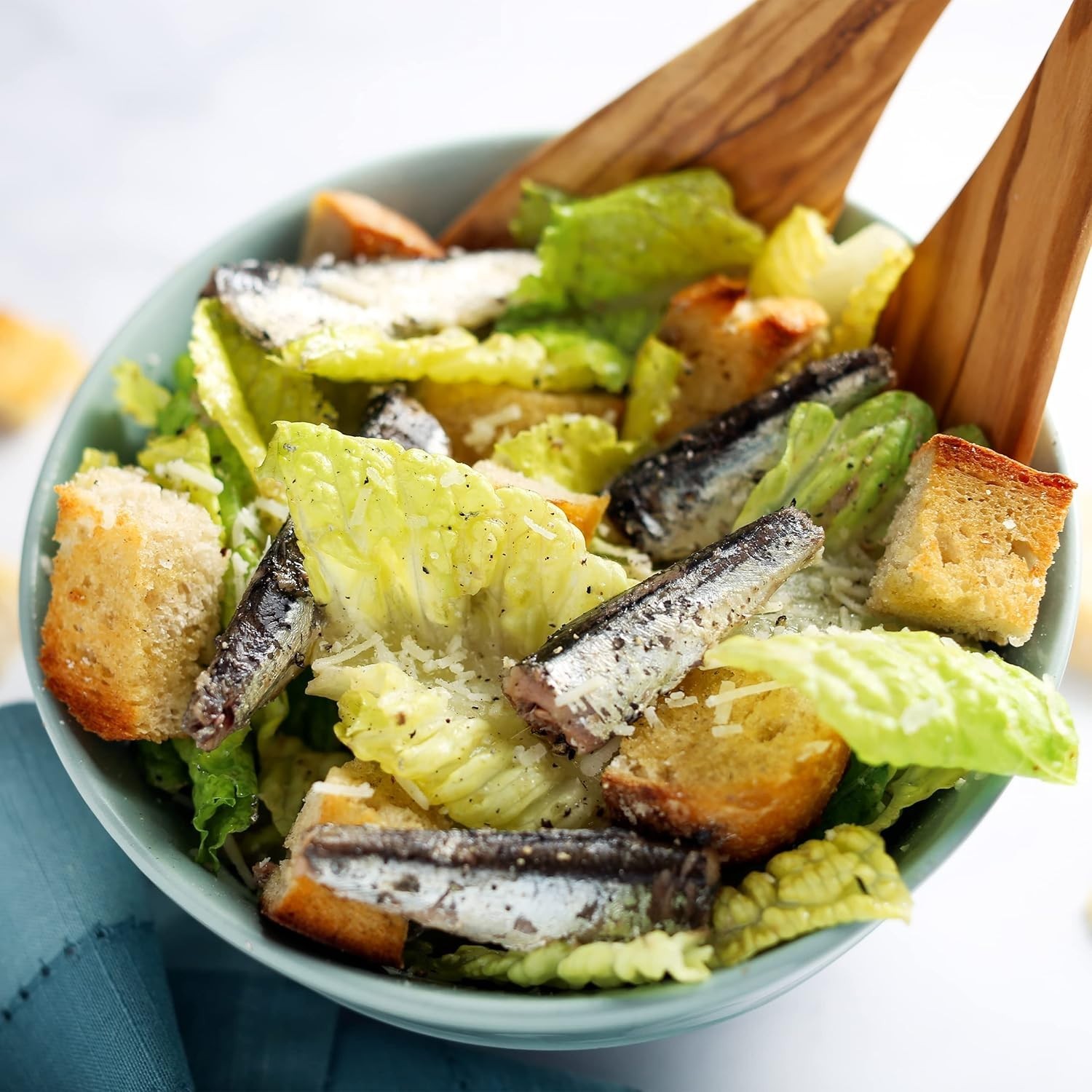 Wild White Anchovies in Extra Virgin Olive Oil, Tinned Fish, 4.4 Ounce, Pack …