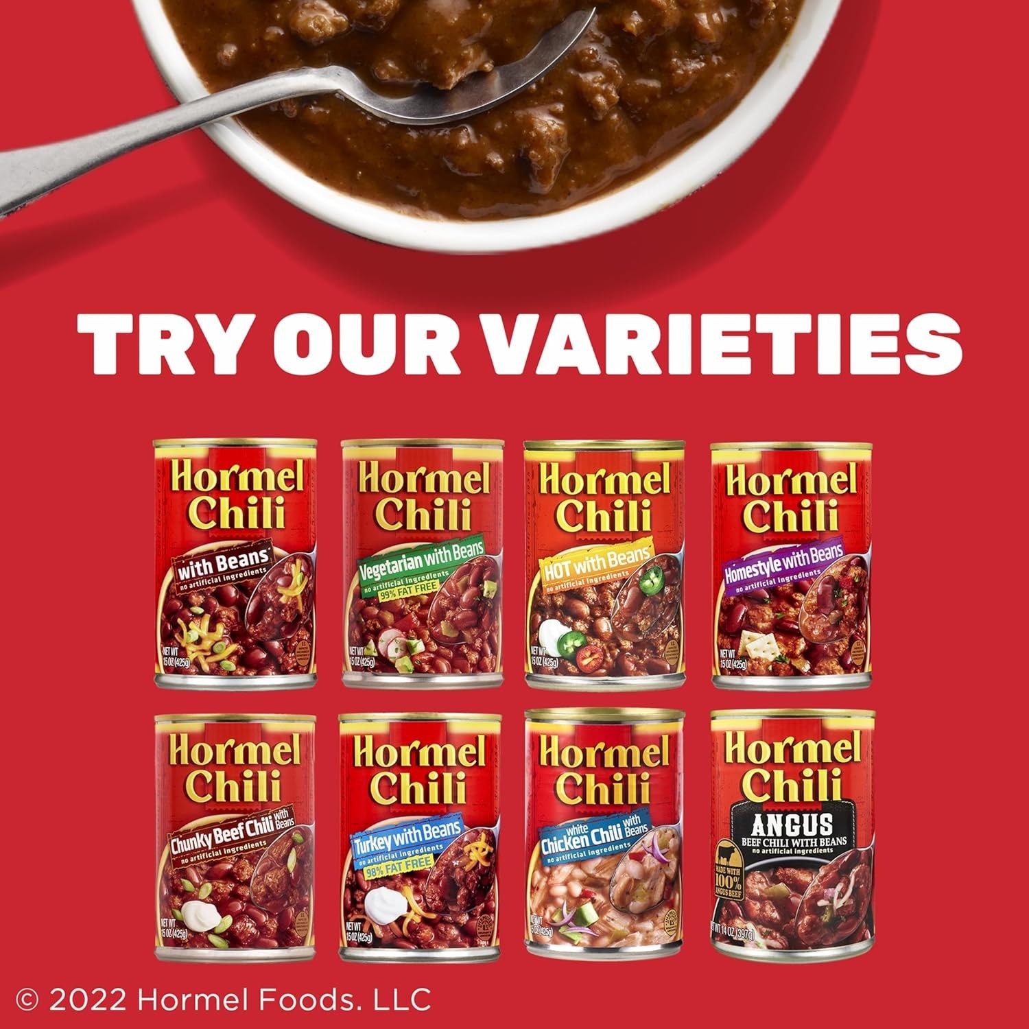 15 Ounce Chunky Beef Chili with Beans No Artificial Ingredients Savory Flavor