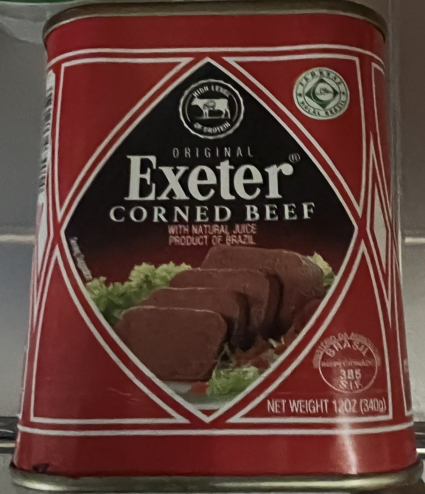 Exeter CORNED BEEF 12 oz ( Pack Of 4)
