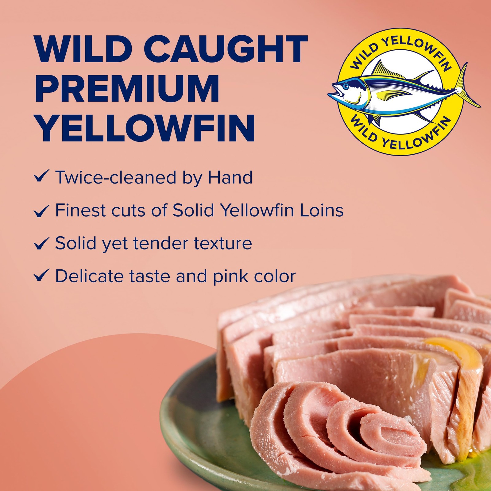 Rio Mare Premium Yellowfin Tuna in Olive Oil, 3 x 2.8 Ounce Can Pack of 8, To…