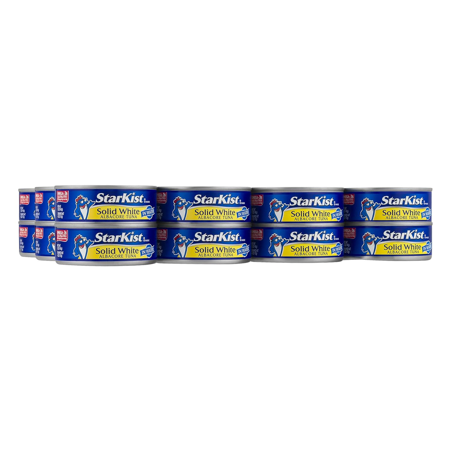 Solid White Albacore Tuna in Water, 5 Oz (24 Pack) Canned Tuna Fish, Wild Cau…