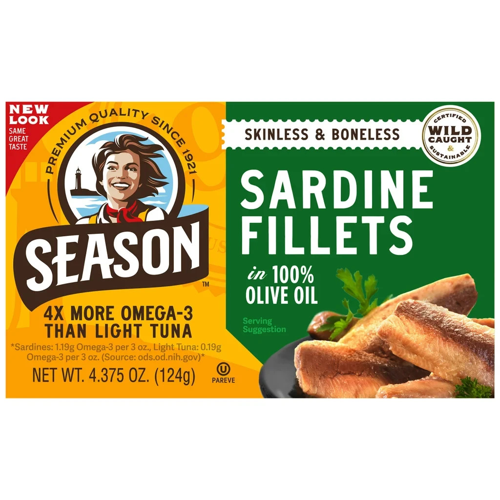 Fillets In Olive Oil Wild Skinless Boneless 4.375 oz 6-Count, Free Shipping