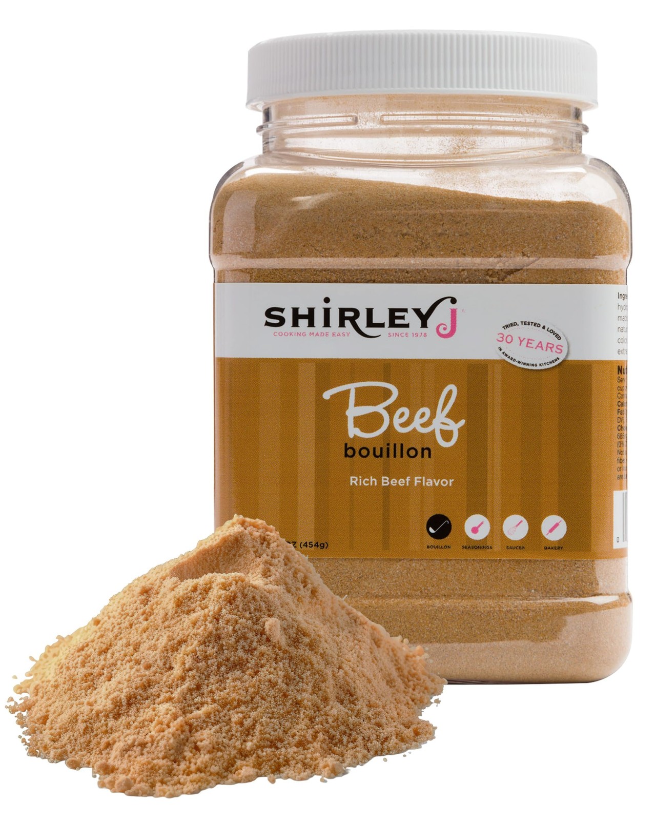 Rich Beef Bouillon Powder, Multi-Use Soup Base & Lower Sodium Bouillon – Repl…