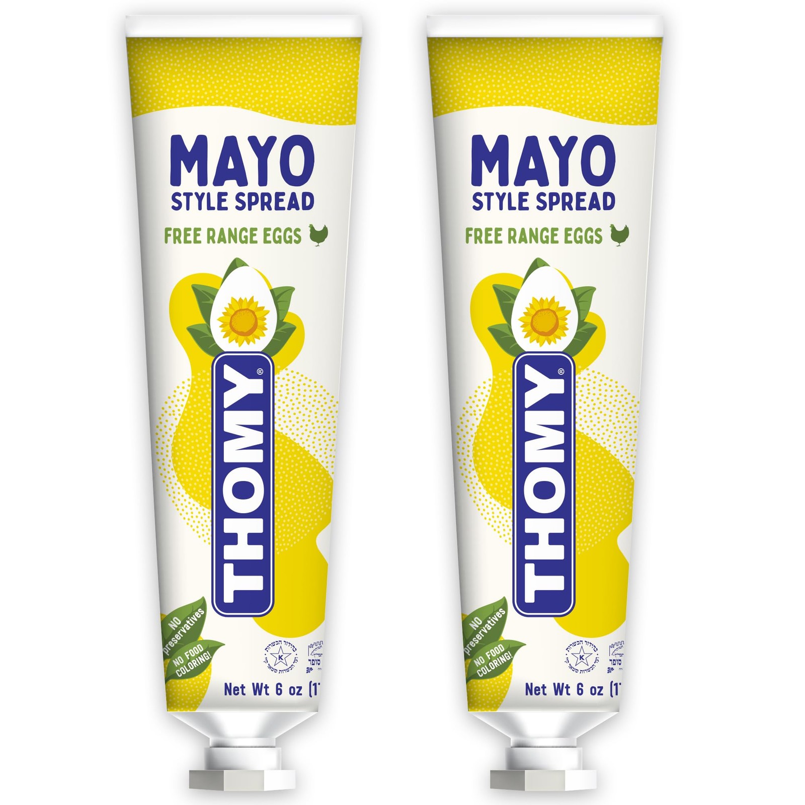 Thomy Mayonnaise 6oz 2-Pack – Original German Mayo in Convenient Squeeze Tube…